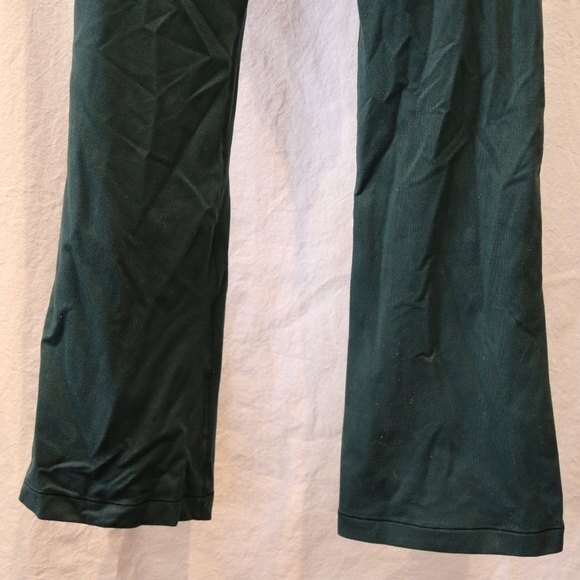 Lucy Green Flare-Leg Track Suit Lounge Set XS Full-Zip Jacket & Pants Retro - Picture 11 of 16